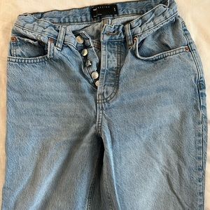 ASOS mid rise straight leg jeans